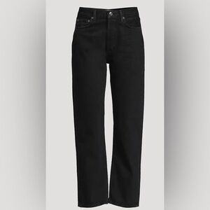 Agolde 90’s Pinch Black Denim Jeans